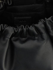 A.P.C. Black Cowhide leather Shoulder Bag