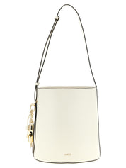 Furla White Calfskin Small 'Roxie' Bucket Bag