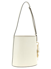 Furla White Calfskin Small 'Roxie' Bucket Bag