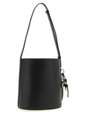 Furla Black Calfskin Bucket Bag