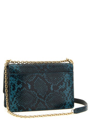 Furla Blue Goatskin Crossbody Bag