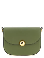 Furla Green Calfskin Crossbody Bag