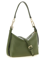 Furla Green Calfskin Shoulder Bag