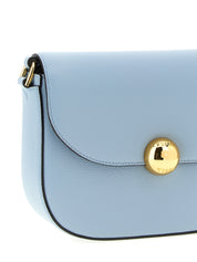 Furla Light Blue Calfskin Crossbody Bag