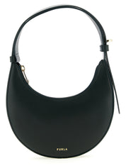 Furla Very Dark Green Calfskin Shoulder Bag