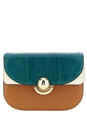Furla Multicolor Lamb Leather Mini Crossbody Bag