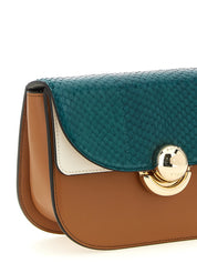 Furla Multicolor Lamb Leather Mini Crossbody Bag