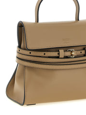Moschino Beige Nappa Leather Handbag