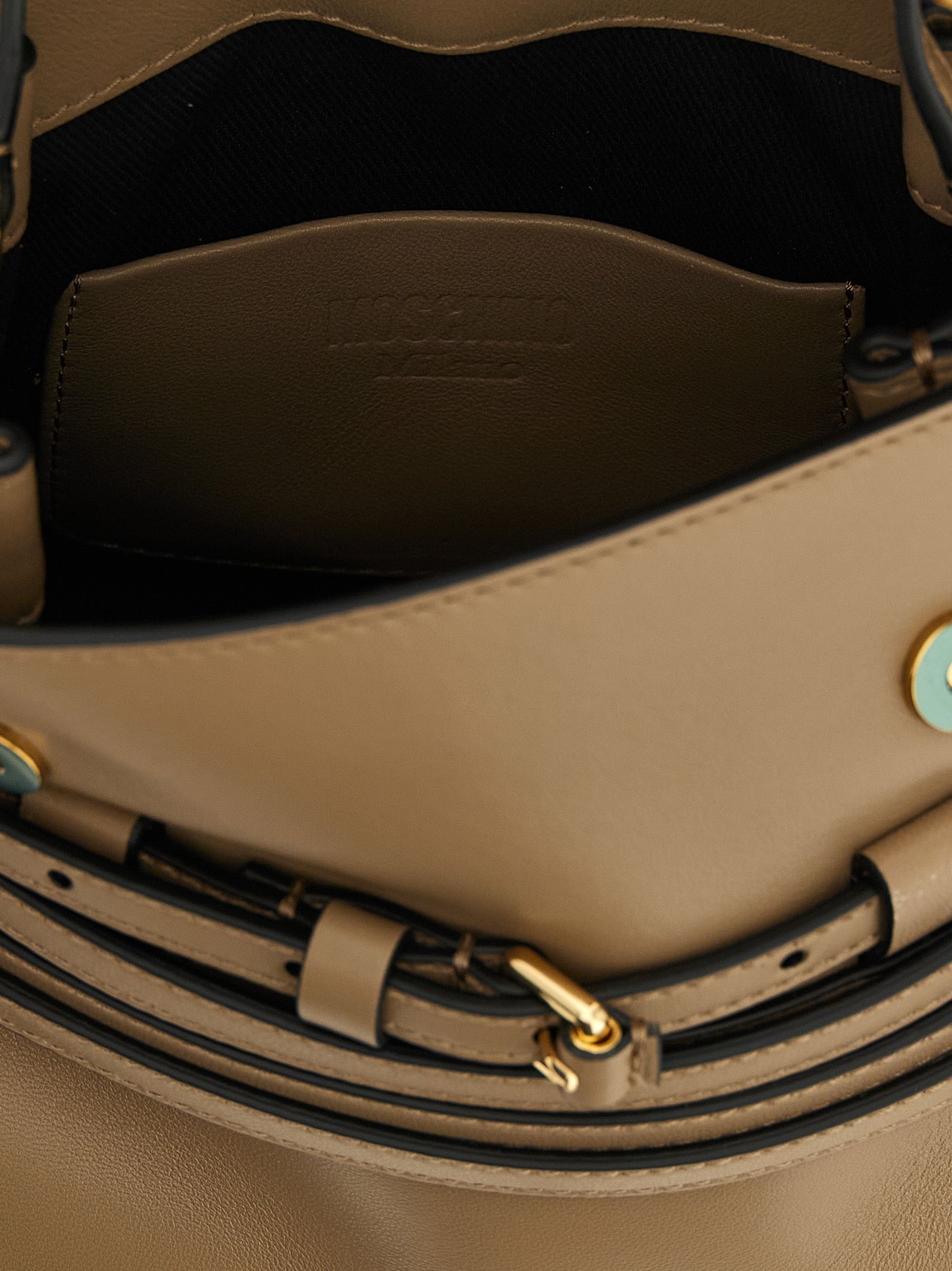 Moschino Beige Nappa Leather Handbag