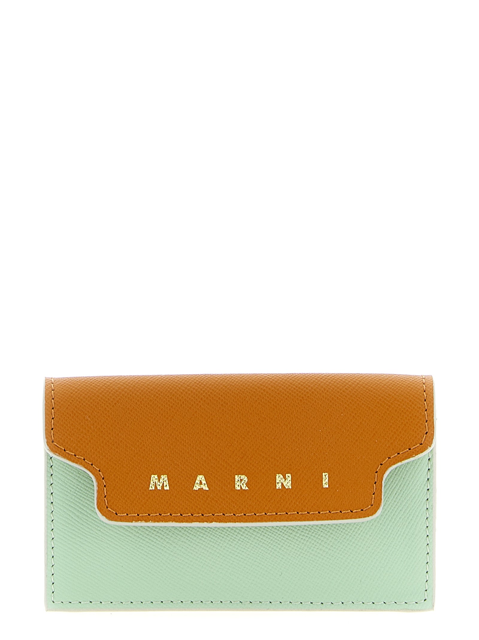 Marni Multicolor Saffiano Leather Cardholder