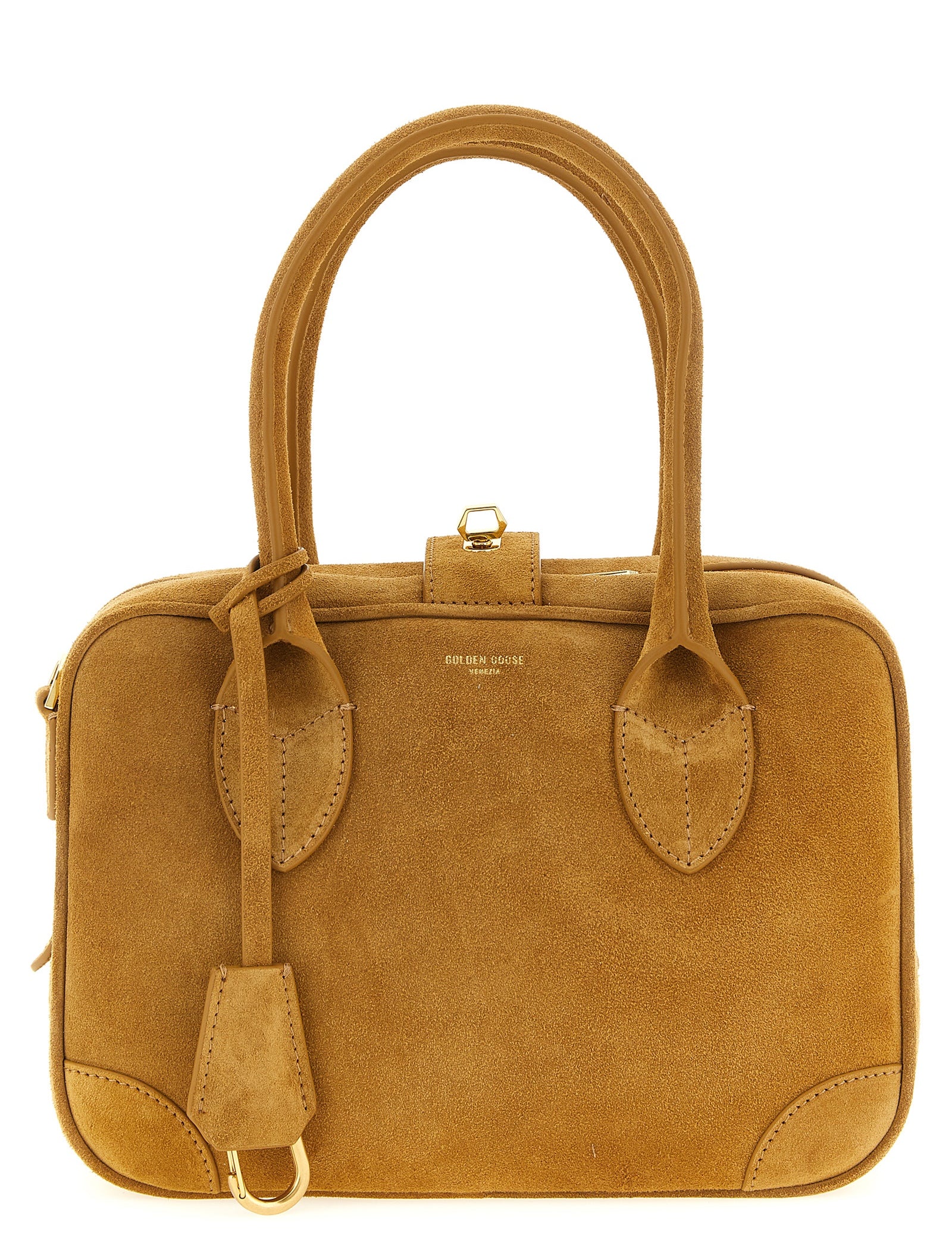 Golden Goose Beige Cowhide Handbag