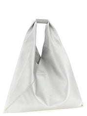MM6 Maison Margiela Silver Polyurethane Handbag