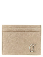 Christian Louboutin Beige Calfskin Cardholder
