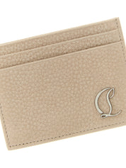 Christian Louboutin Beige Calfskin Cardholder