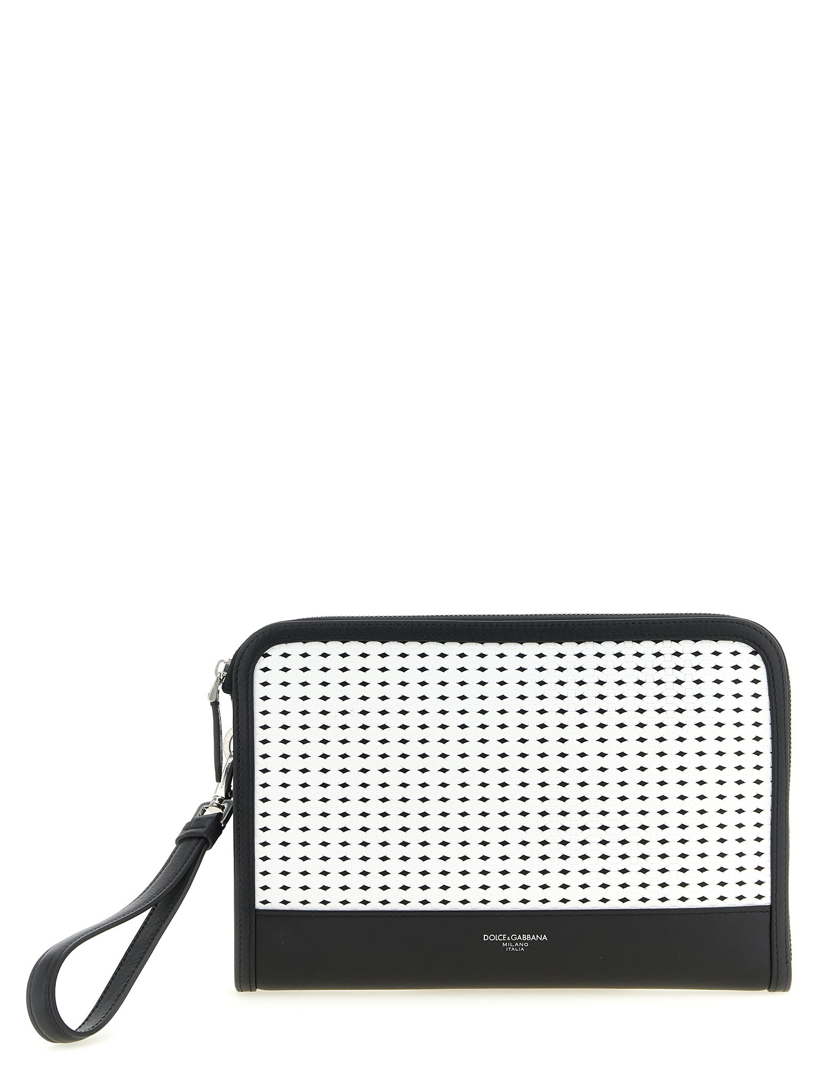 Black Calfskin Clutch Bag