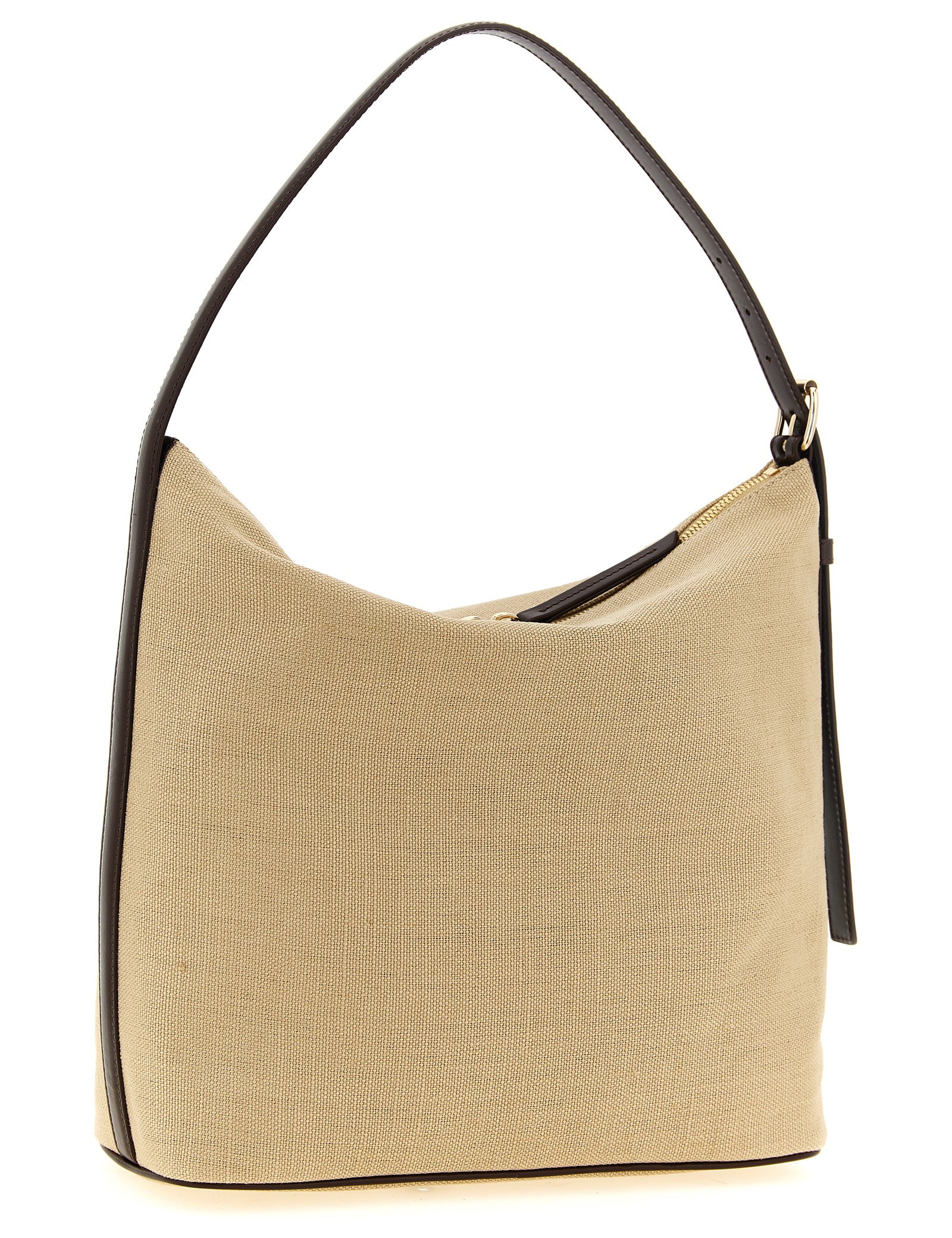 A.P.C. Beige Cotton Shoulder Bag