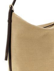 A.P.C. Beige Cotton Shoulder Bag