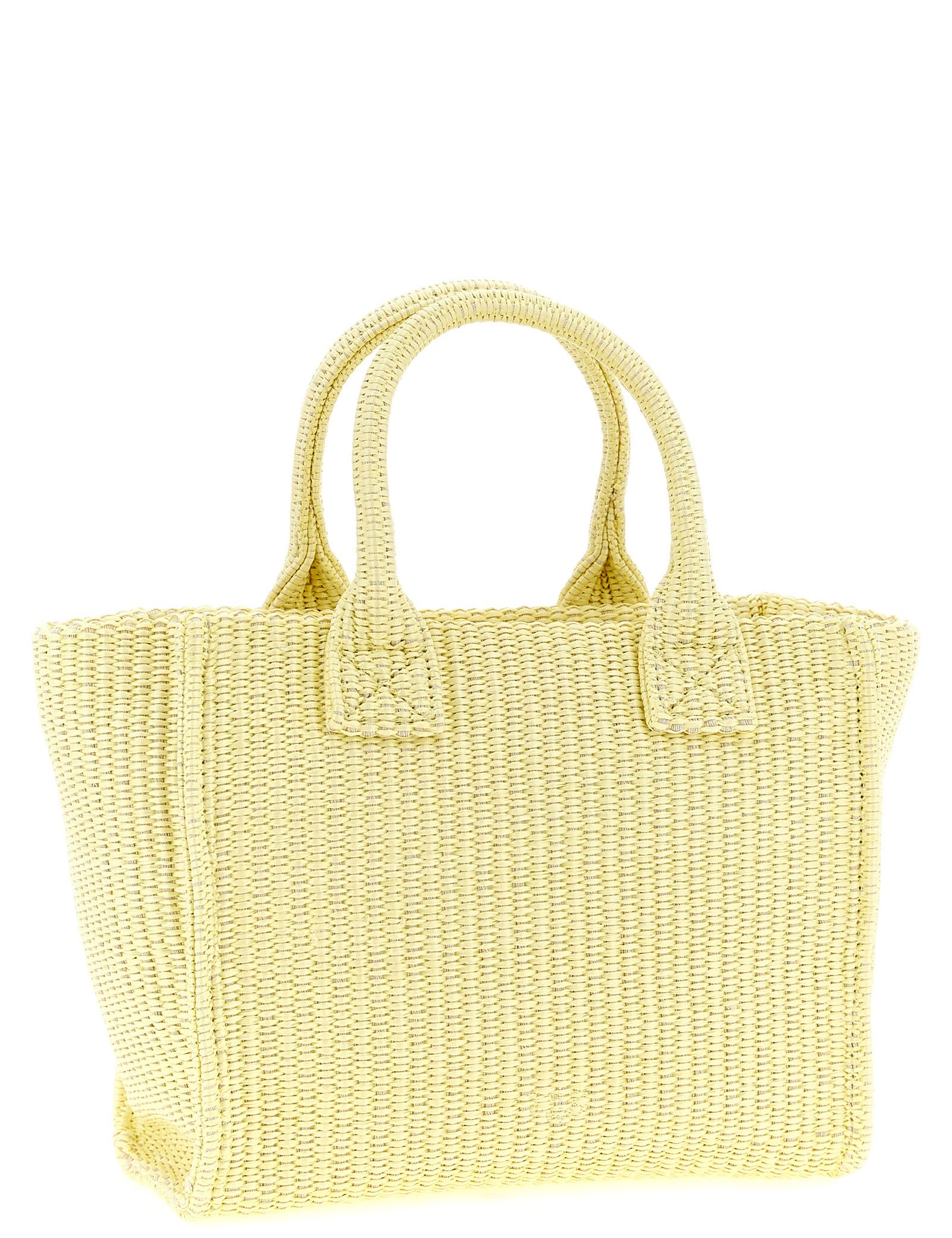 PINKO Yellow Polypropylene Mini Shopping Bag