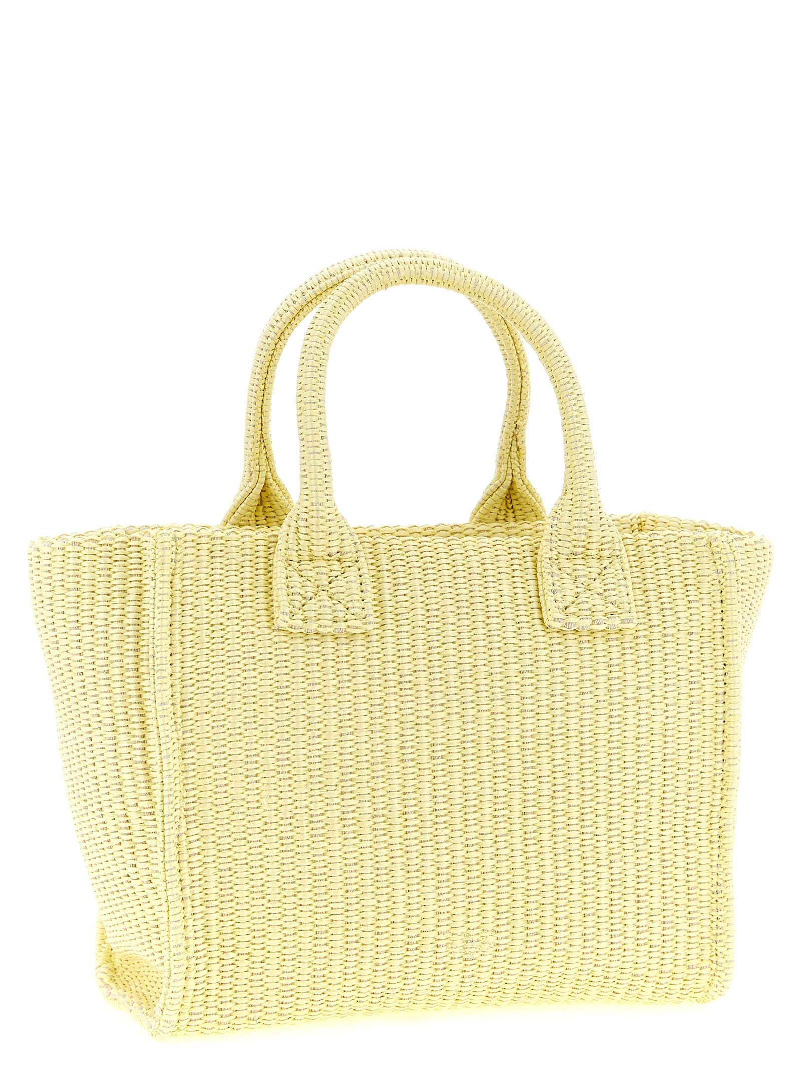 PINKO Yellow Polypropylene Mini Shopping Bag