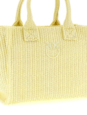 PINKO Yellow Polypropylene Mini Shopping Bag