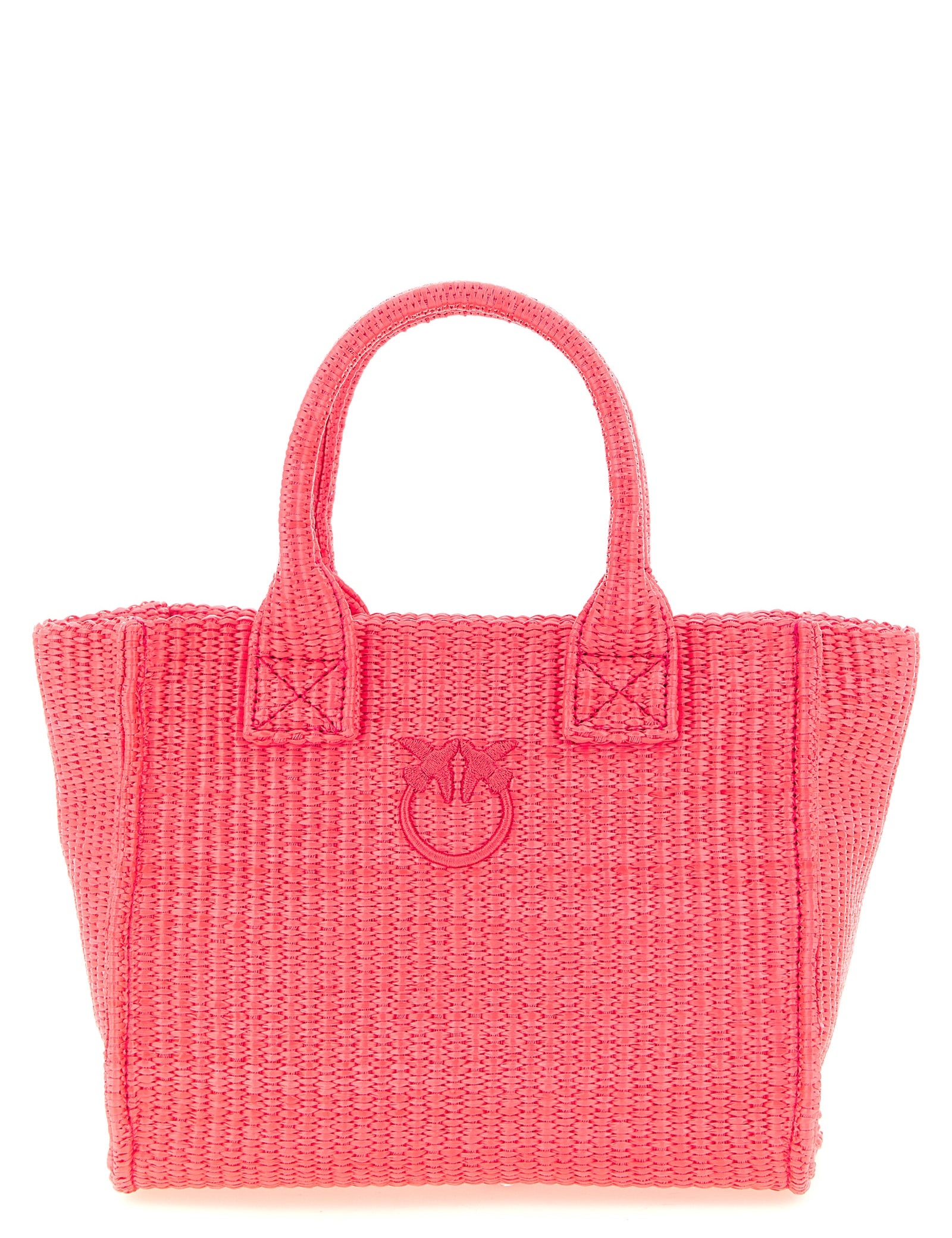 PINKO Fuchsia Polypropylene Tote Bag
