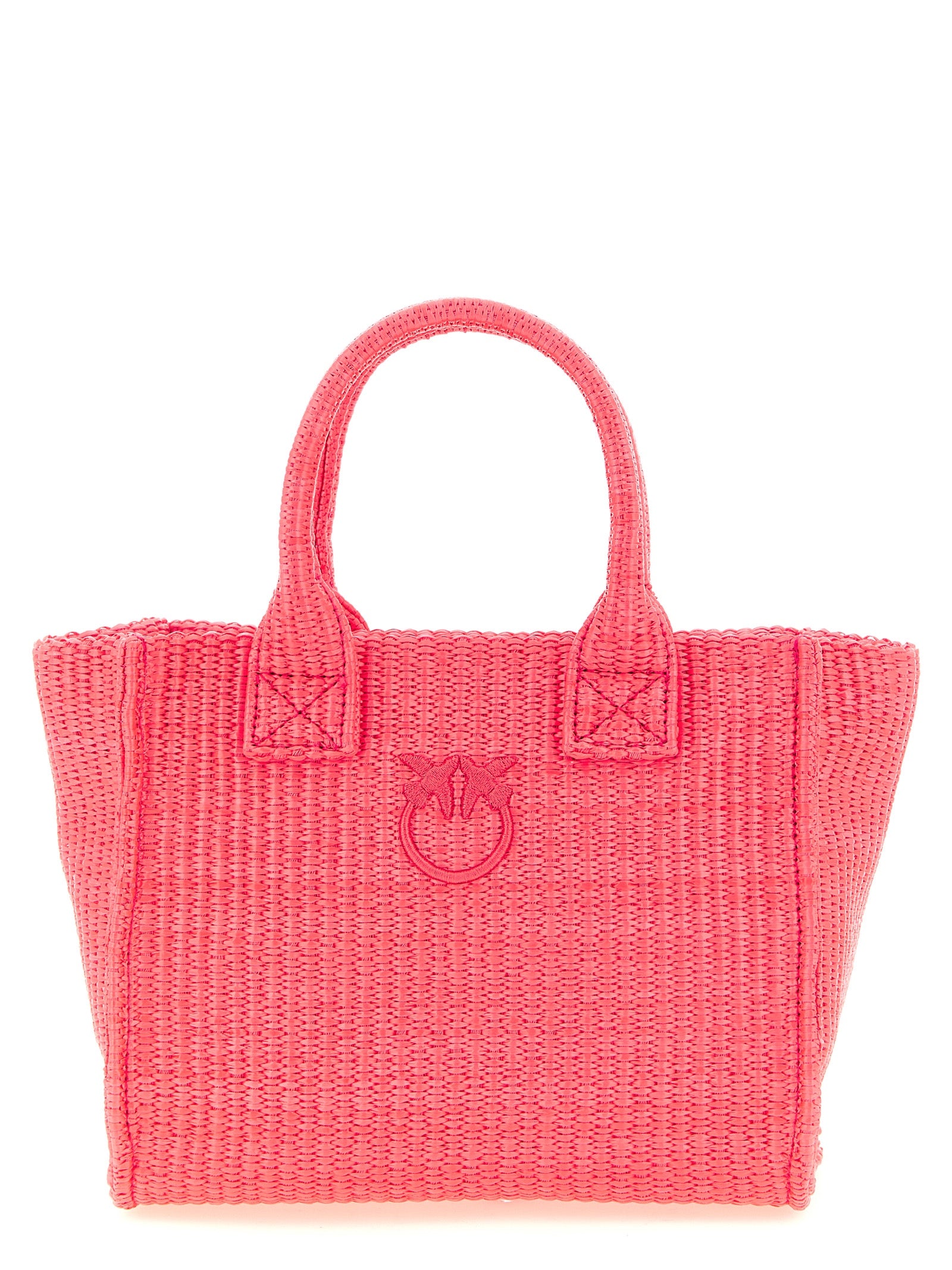 PINKO Fuchsia Polypropylene Tote Bag