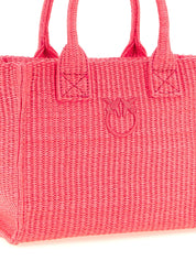 PINKO Fuchsia Polypropylene Tote Bag