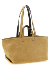A.P.C. Brown Cowhide Leather Tote Bag