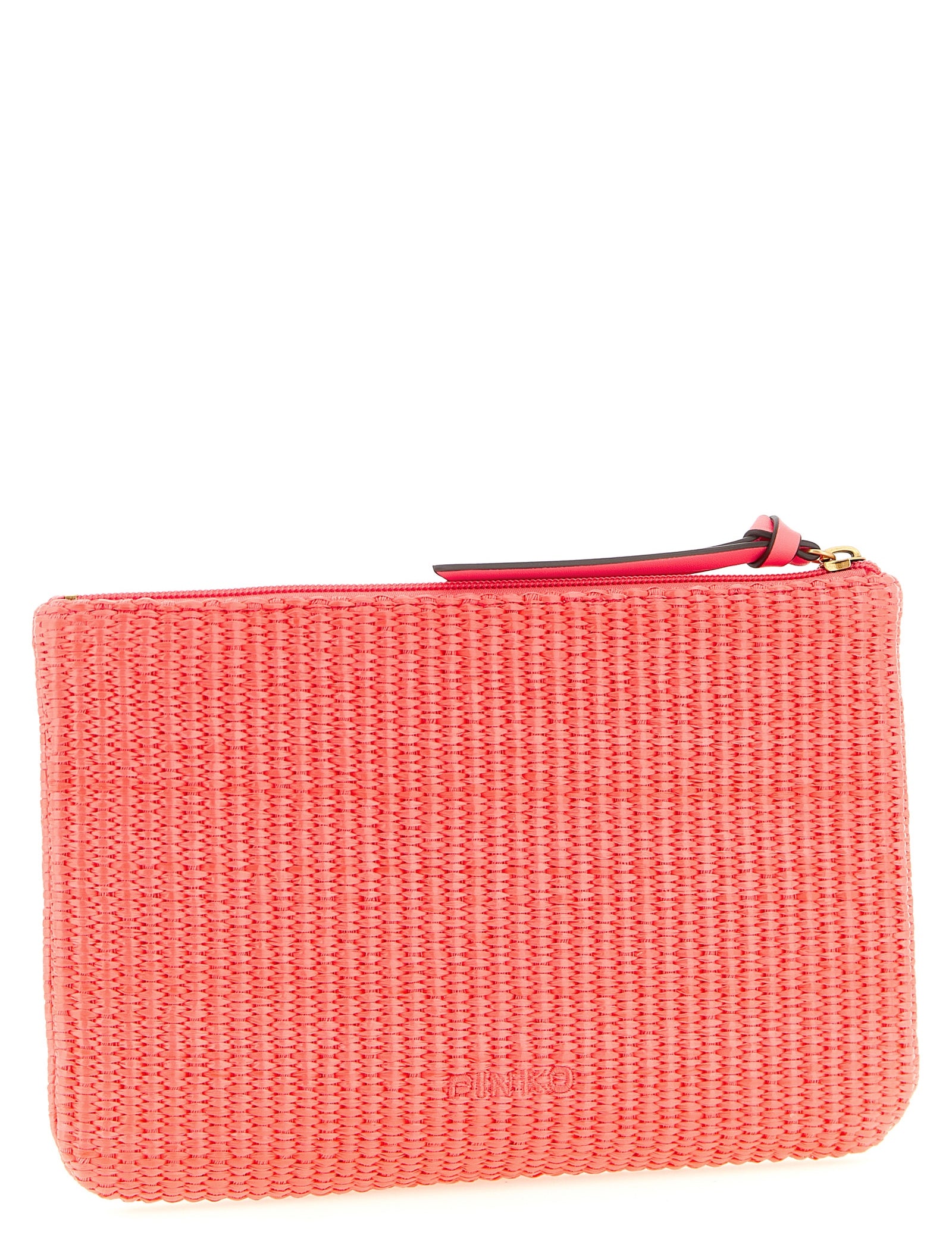 PINKO Fuchsia Polypropylene Clutch Bag