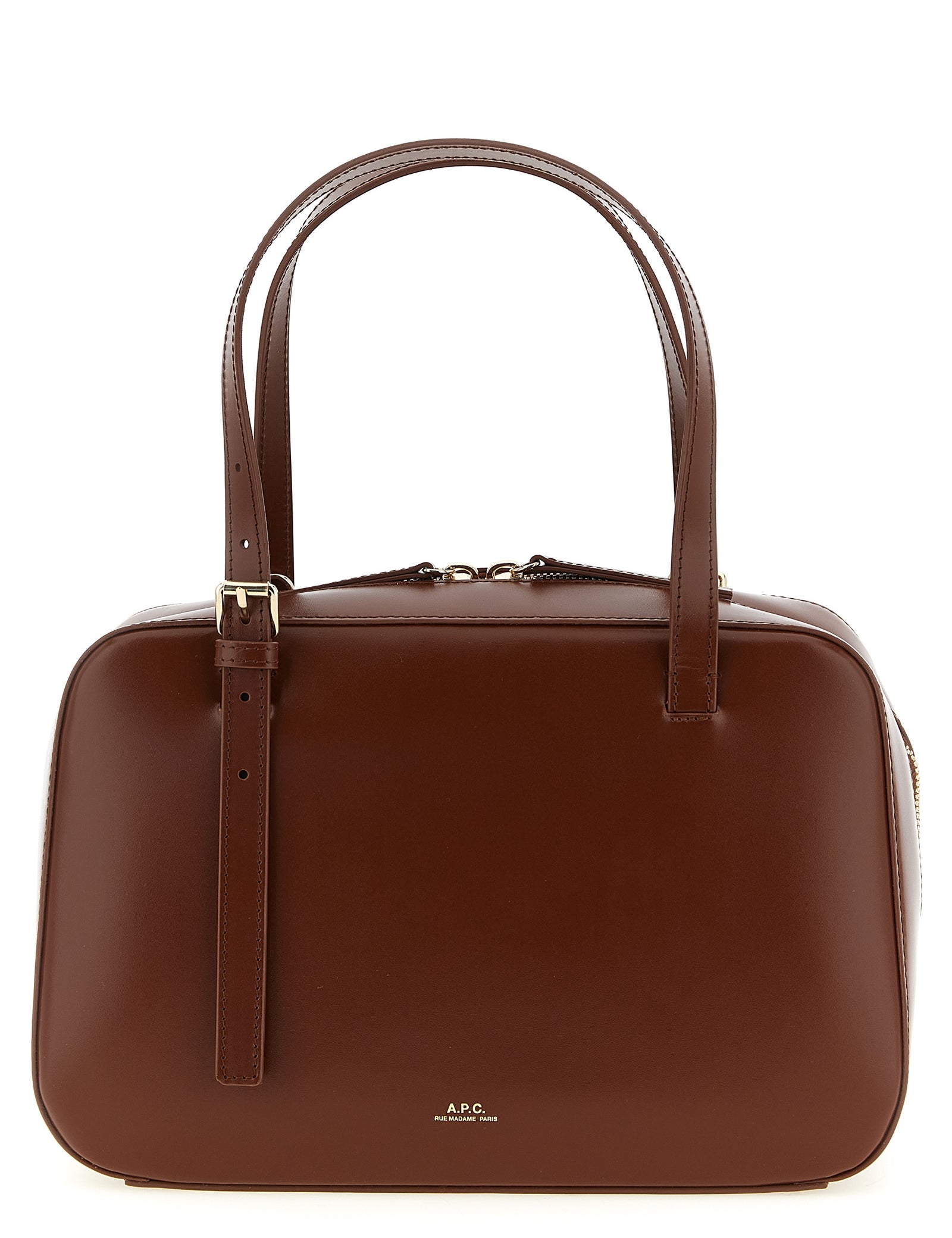 A.P.C. Brown Cowhide Handbag