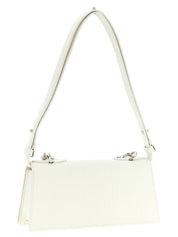Alexander McQueen White Calfskin Shoulder Bag