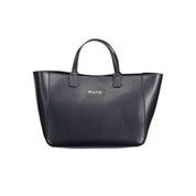 Tommy Hilfiger Blue Polyurethane Shoulder Bag