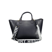 Tommy Hilfiger Blue Polyurethane Shoulder Bag