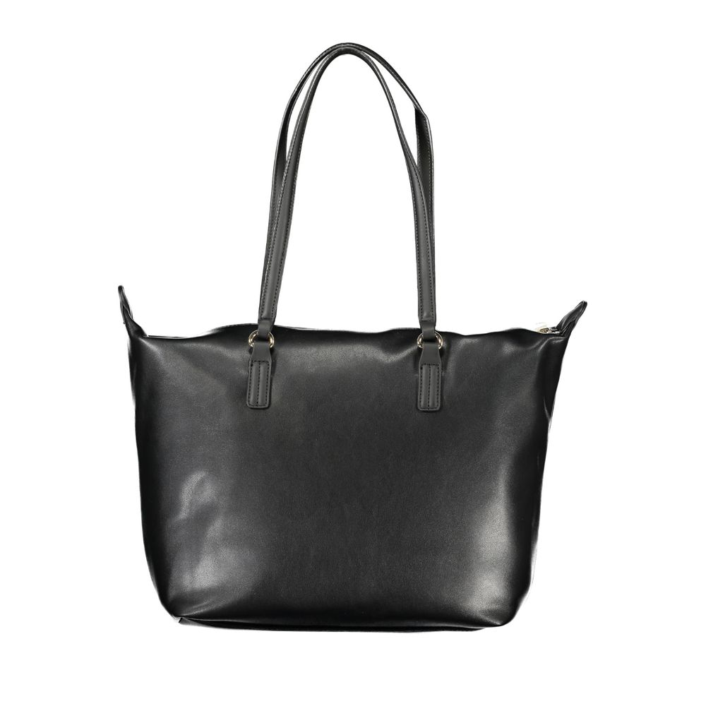 Tommy Hilfiger Black Polyester Shoulder Bag