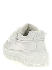 Valentino Garavani White Calfskin Chunky Sneakers
