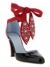 Valentino Garavani Multicolor Goatskin High-Heel Pumps