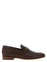 Valentino Garavani Brown Goatskin Slip-On Loafers