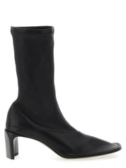 Jil Sander Black Lamb Leather Ankle Boots
