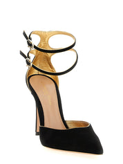 Gianvito Rossi Black Suede High Heel Pumps
