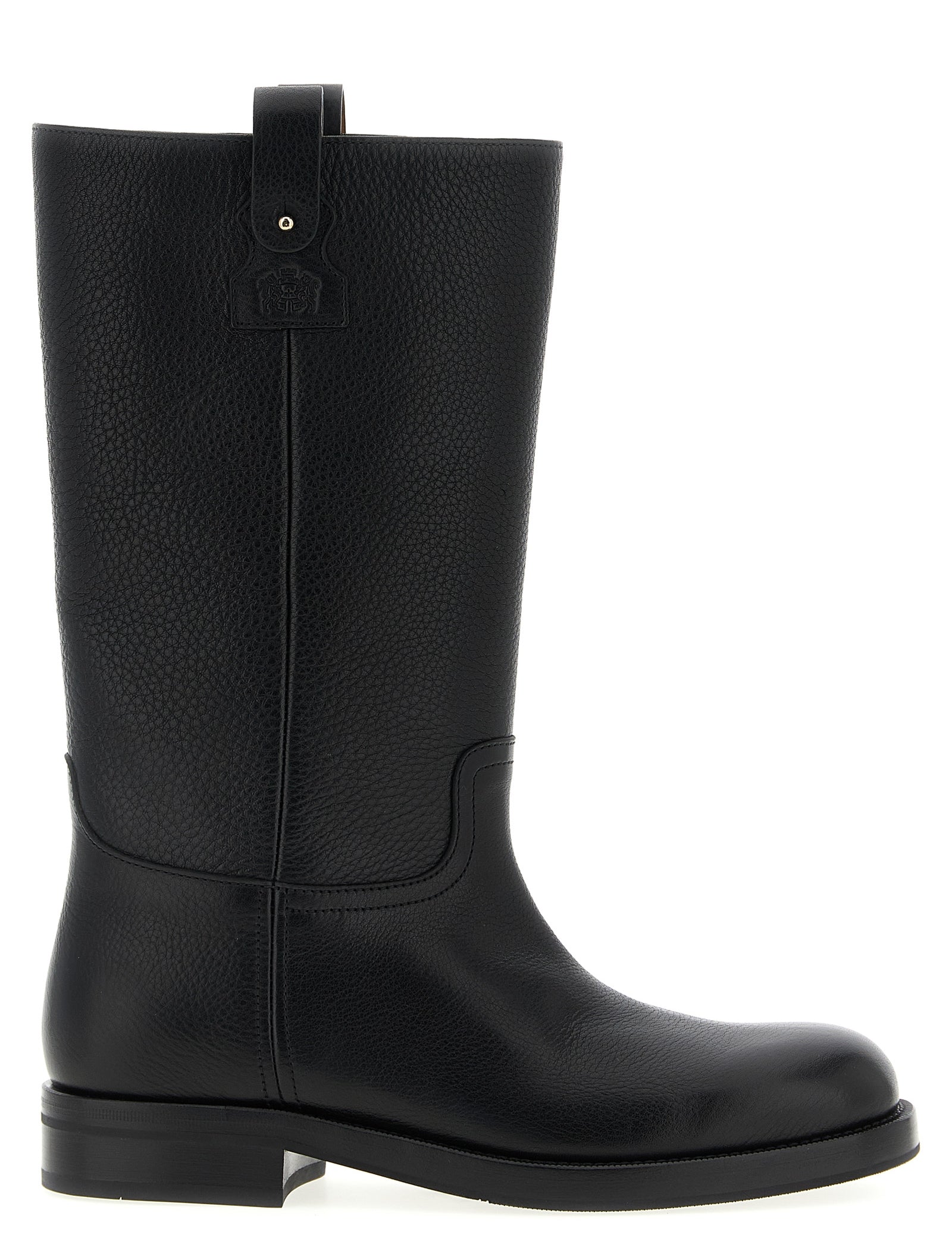 Church's Black Calfskin Over The Knee Boots
