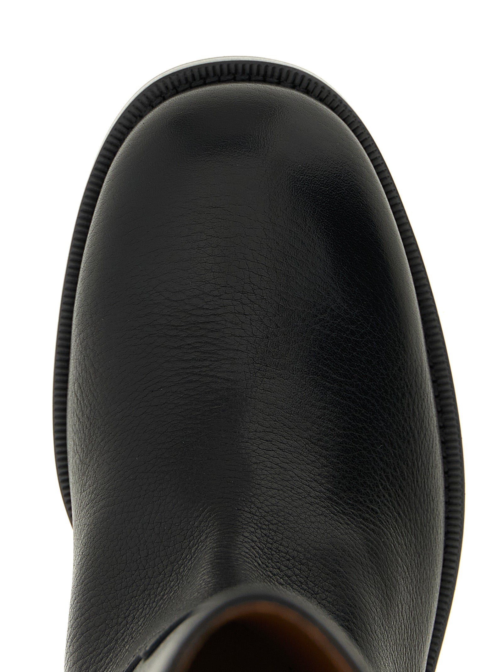 Church's Black Calfskin Over The Knee Boots