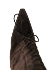 Paris Texas Brown Calfskin Over The Knee Boots