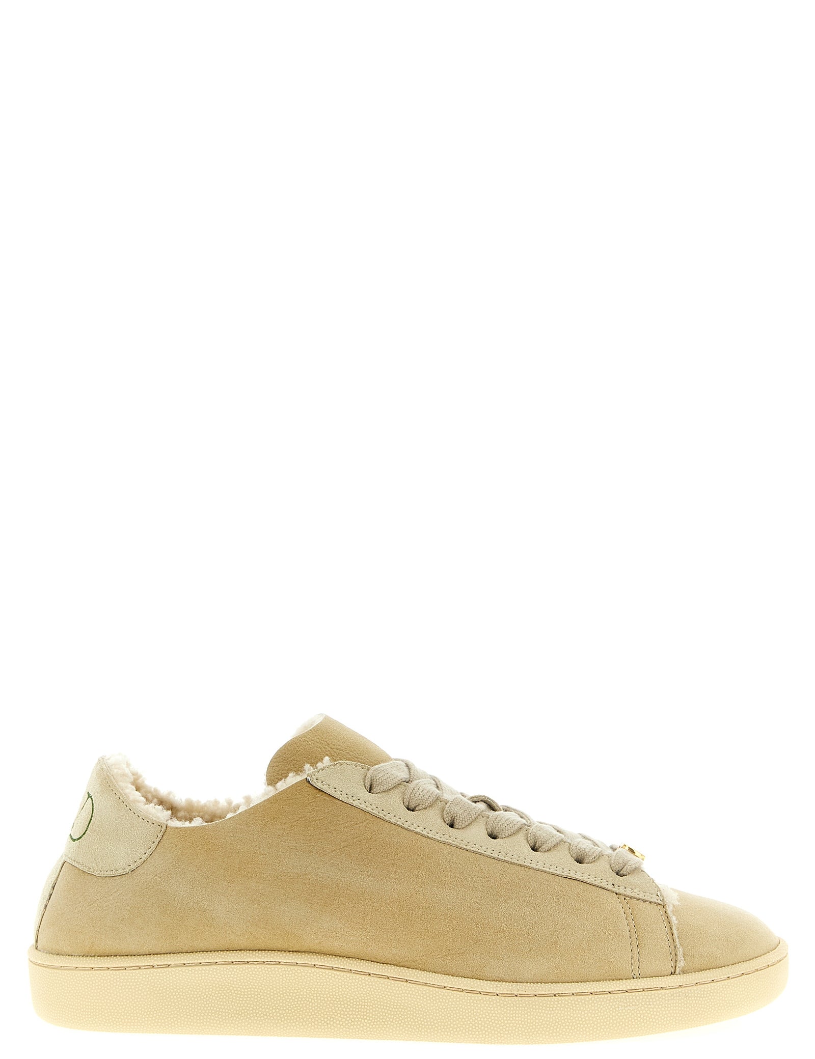Valentino Garavani Beige Goatskin Low Top Sneakers