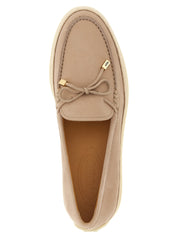 Tod's Pink Multicolor Calfskin Loafers