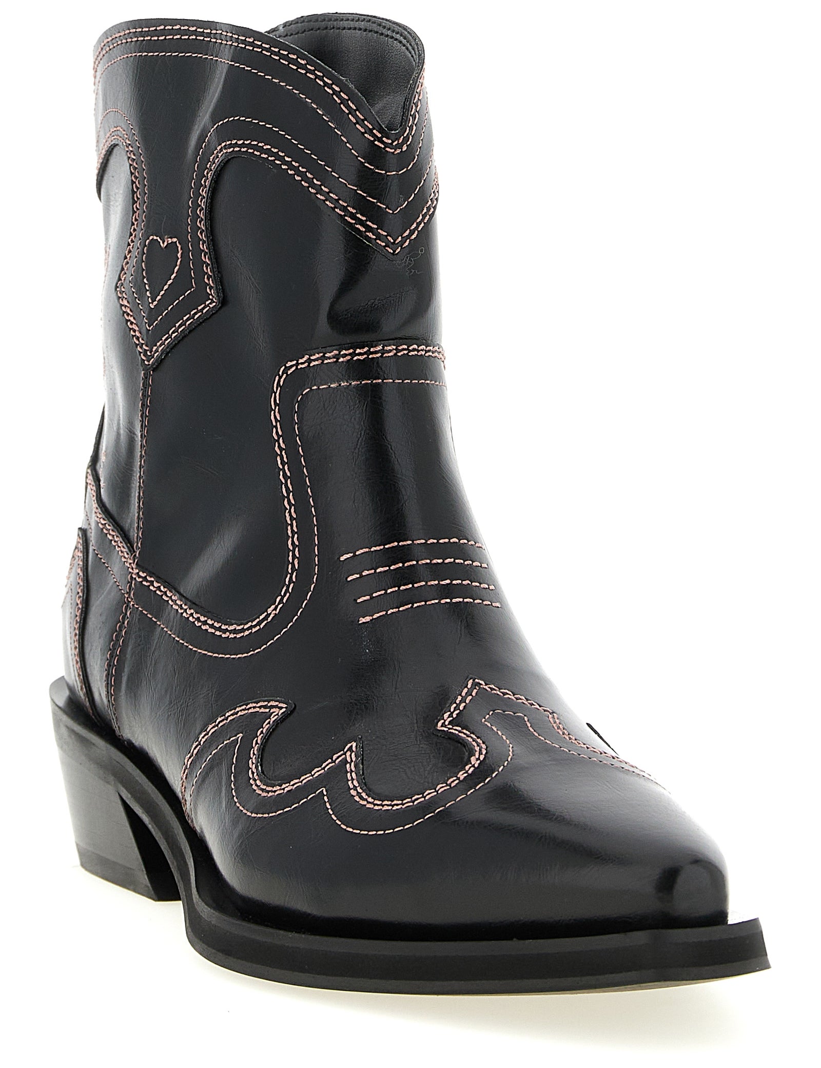 Ganni Black Polyethylene Chelsea Boots
