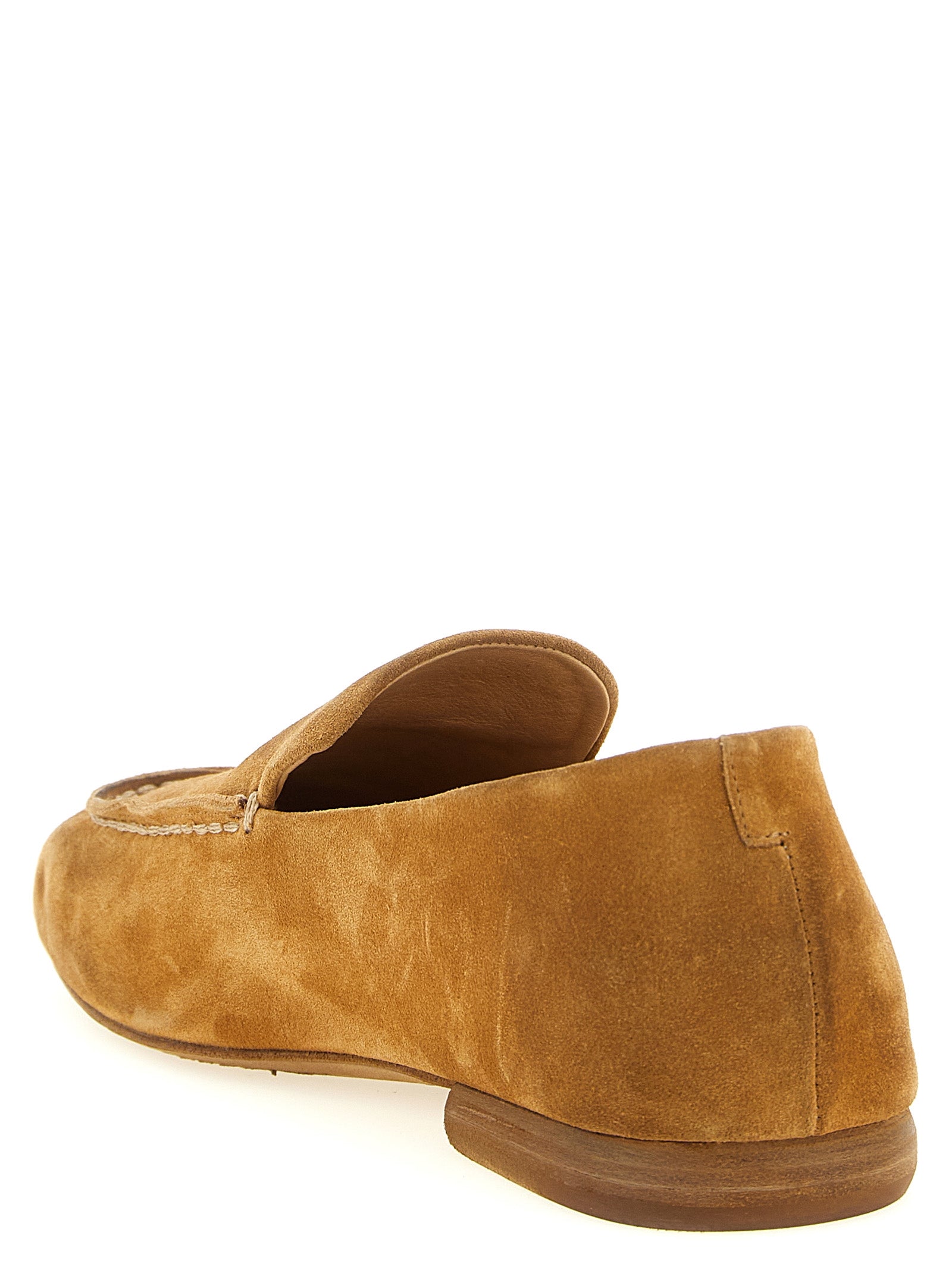 Marsell Brown Calfskin Slip-On Loafers