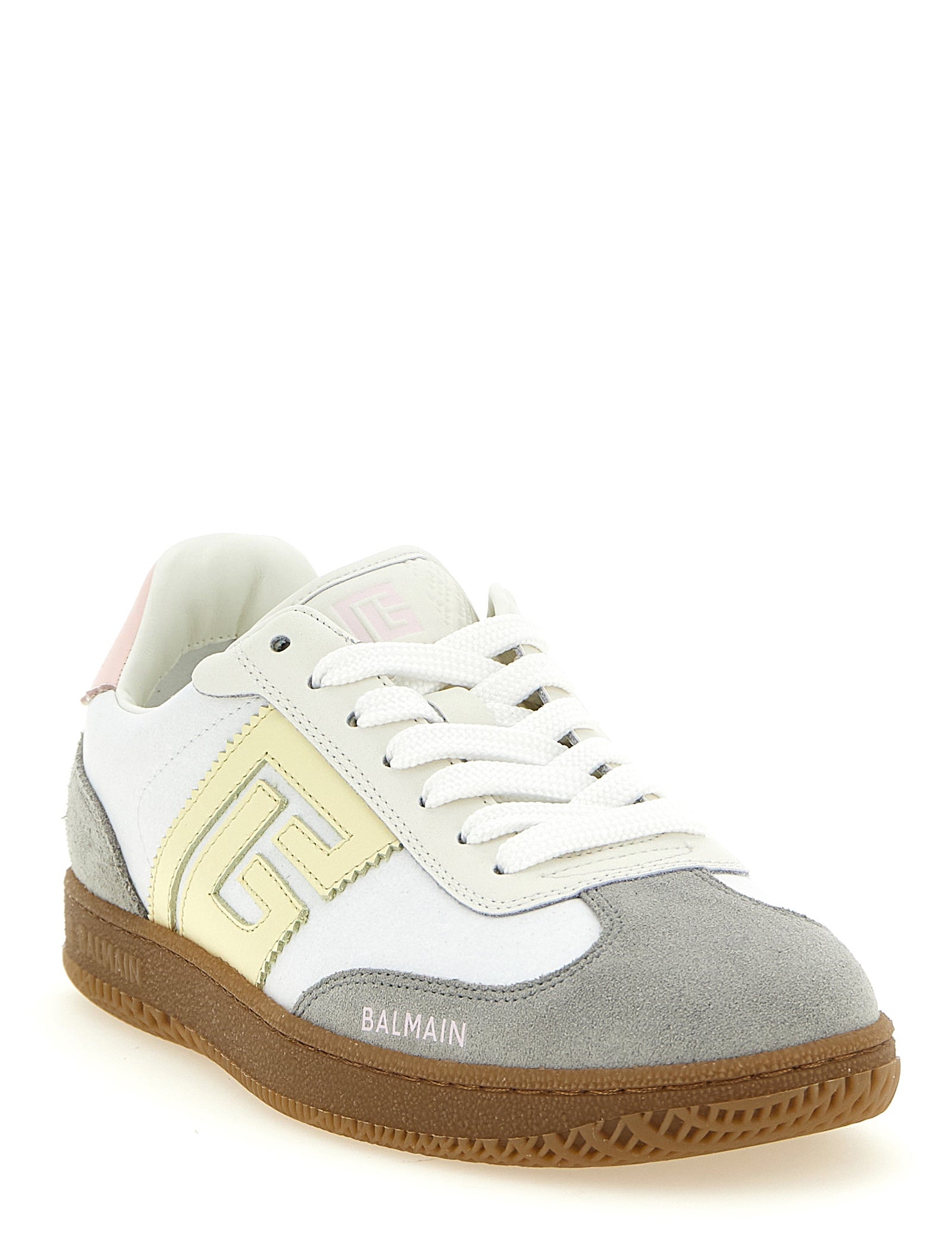 Balmain Multicolor Polyamide Low Top Sneakers