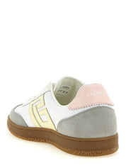 Balmain Multicolor Polyamide Low Top Sneakers