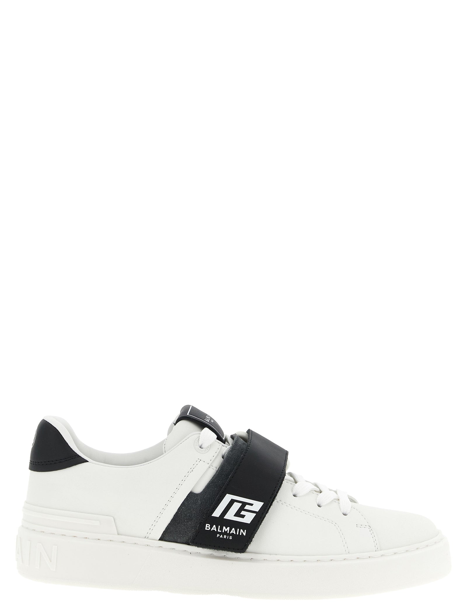 Black Calfskin Low Top Sneakers