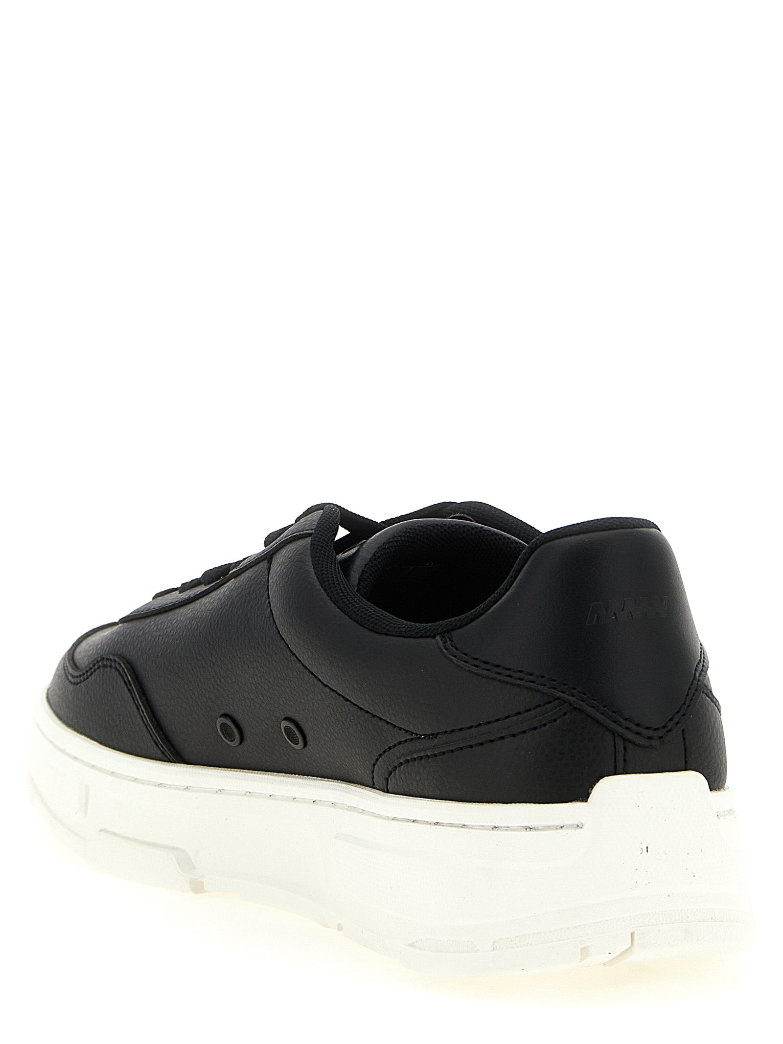 Hugo Boss Black Polyester Low Top Sneakers